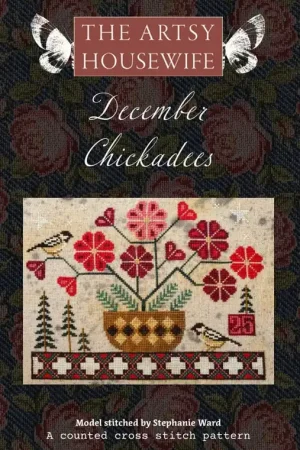 December Chickadees The Artsy Housewife Cross Stitch Pattern Luxury