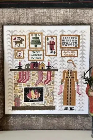 Yuletide Stitching by Kathy Barrick Cross Stitch Pattern Low Price