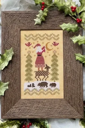 Hanging the Moon by Kathy Barrick Cross Stitch Pattern Brand New