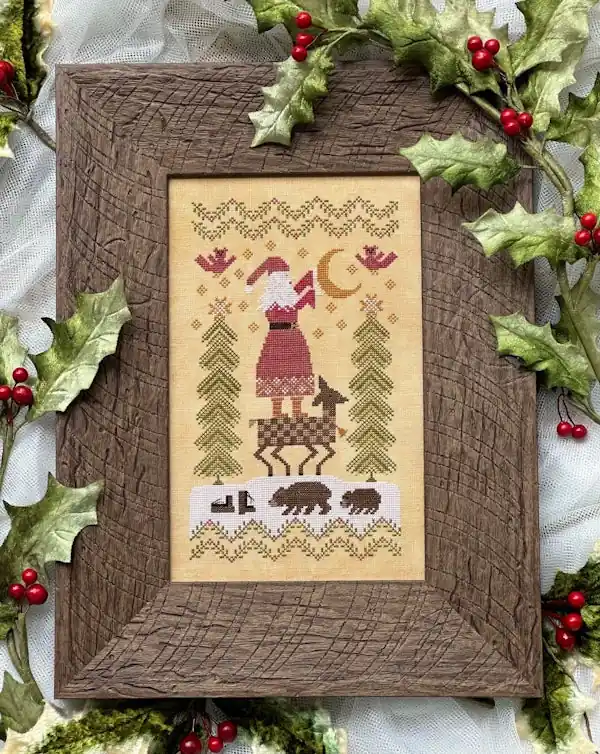 Hanging the Moon by Kathy Barrick Cross Stitch Pattern Brand New