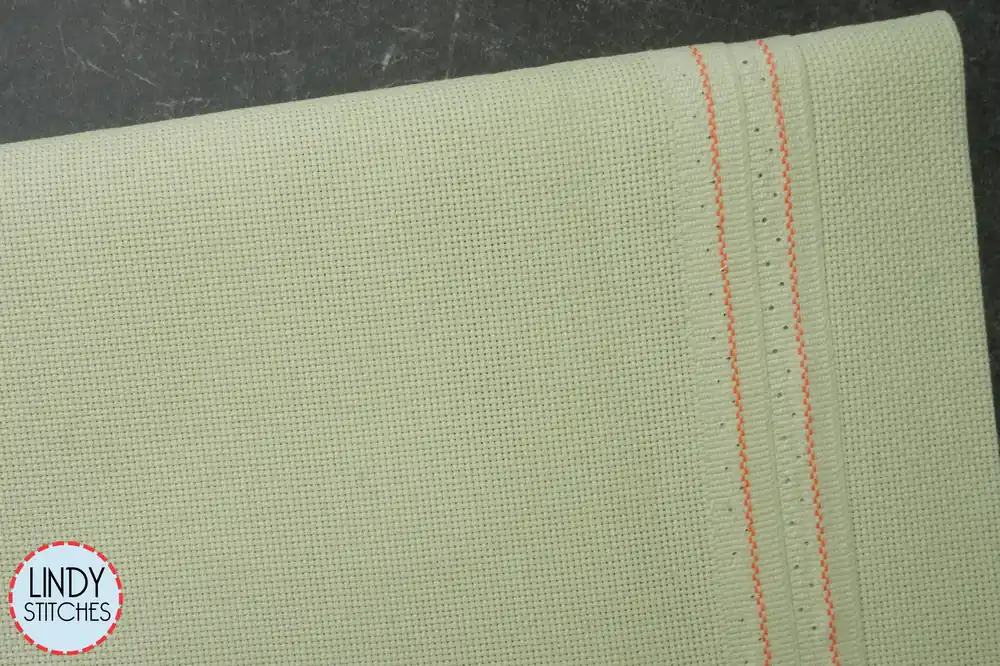 Clearance 18 count Mimosa Green Aida by Zweigart Cross Stitch Fabric
