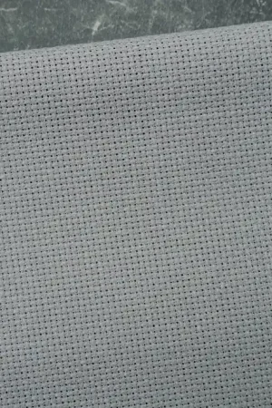 14 count Anthracite Aida by Zweigart Cross Stitch Fabric Deal