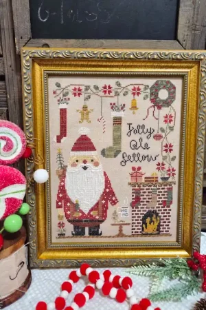 Quaint Rose Needlearts Jolly Ole Fellow Cross Stitch Pattern Buy Direct