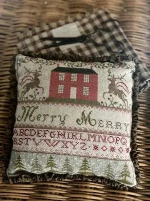 Stacy Nash Merry Merry Pinkeep Cross Stitch Pattern Special Offer
