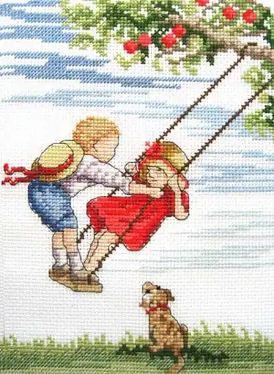 Higher All Our Yesterdays Cross Stitch Kit by Faye Whittaker Fan Favorite