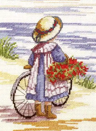 Luxury Flowers for Home All Our Yesterdays Cross Stitch Kit by Faye Whittaker