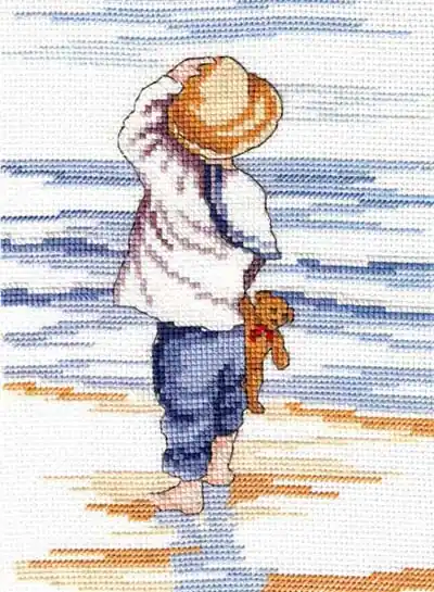 Hot Picks Reflections All Our Yesterdays Cross Stitch Kit by Faye Whittaker