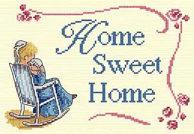 Home Sweet Home All Our Yesterdays Cross Stitch Kit by Faye Whittaker Price Cut