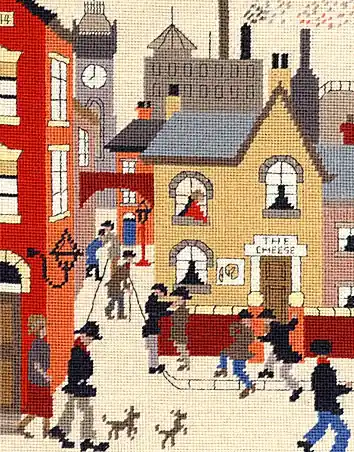 Seasonal Sale The Cheese Lowry Tapestry Kit By Bothy Threads