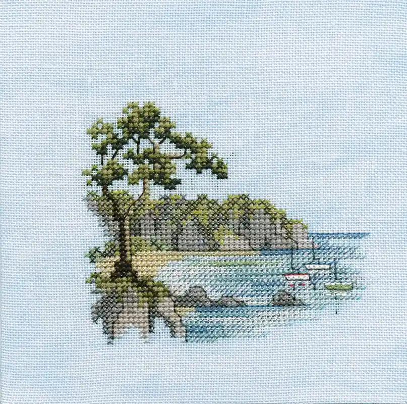 Headland Cross Stitch Kit by Derwentwater Designs Special Offer
