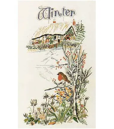 Winter Embroidery Kit by Design Perfection While Supplies Last