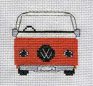 Camper Van Cross Stitch Card Kit by September Cottage Crafts Get Yours