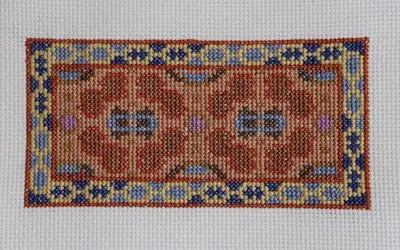 Kirghiz Cross Stitch Chart by September Cottage Crafts In Demand