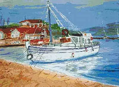 High Quality Spirit of Spiros Cross Stitch Chart by September Cottage Crafts