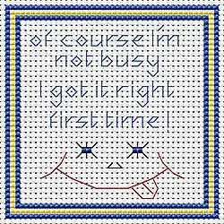 Hot Picks Right First Time Cross Stitch Coaster Kit by September Cottage Crafts