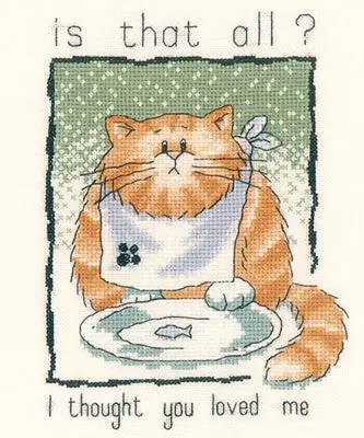Final Sale Is That All Cross Stitch Kit by Heritage Crafts