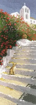 Original Greek Steps Cross Stitch Kit by Heritage Crafts