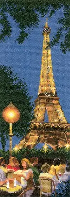 Paris Cross Stitch Kit by Heritage Crafts Price Cut
