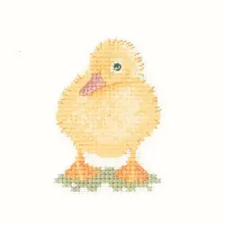 Sale Duckling Cross Stitch Kit by Heritage Crafts