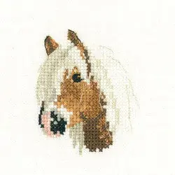 Palomino Pony Cross Stitch Kit by Heritage Crafts Top Pick