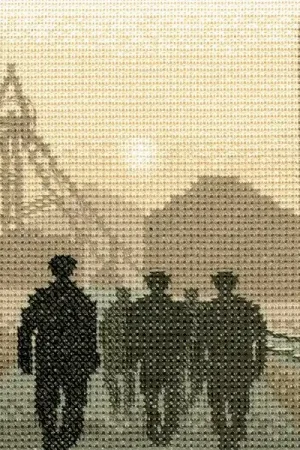 Early Shift Cross Stitch Kit by Heritage Crafts Fan Favorite