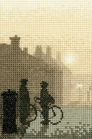 First Post Cross Stitch Kit by Heritage Crafts Special Offer
