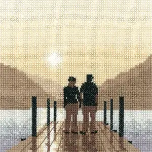 Shop Now First Light Cross Stitch Kit by Heritage Crafts