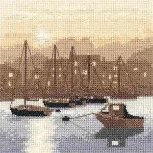Harbour Lights Cross Stitch Kit by Heritage Crafts Bargain