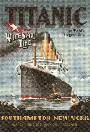 Titanic Cross Stitch Kit by Heritage Crafts Wholesale