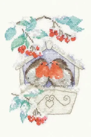 High Quality Hideaway Cross Stitch Kit by Heritage Crafts