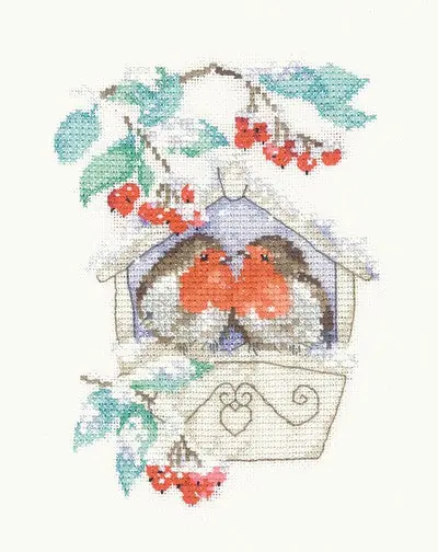 High Quality Hideaway Cross Stitch Kit by Heritage Crafts