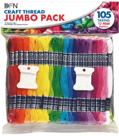 Jumbo Craft Thread Pack by Janlynn Special Discount