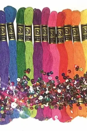 Zenbroidery Brights Trim Pack by Design Works Trusted Brand