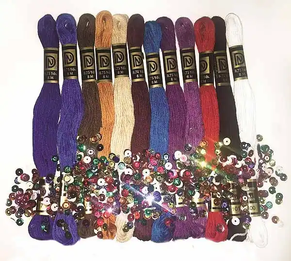Zenbroidery Jewel Tones Trim Pack by Design Works Price Drop