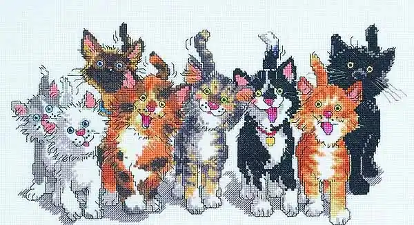 Flash Sale Tails of Duckport Cross Stitch Kit by Janlynn