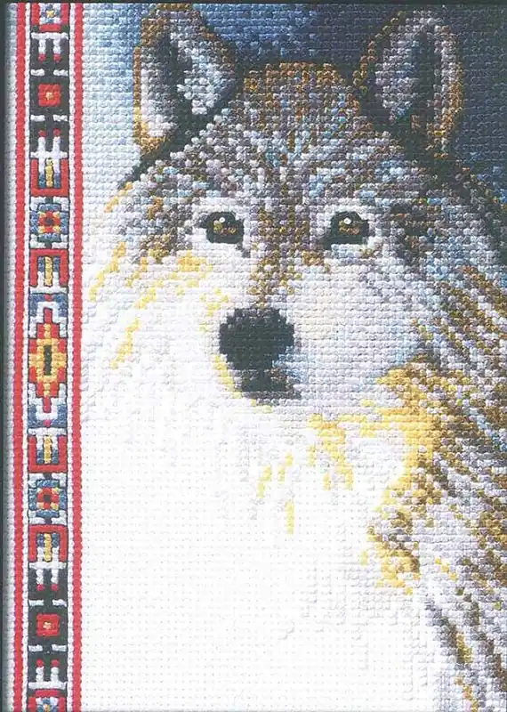 Buy Today Wolf Cross Stitch Kit by Janlynn