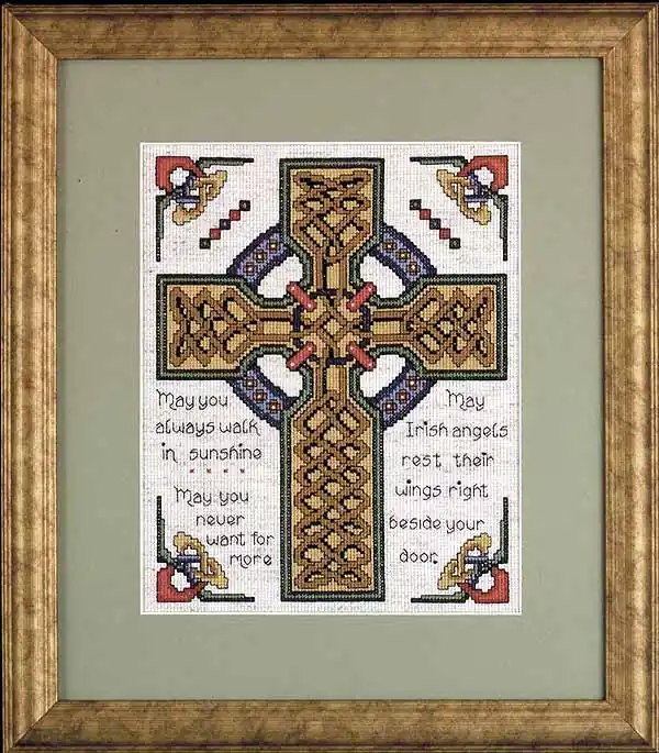Clearance Celtic Cross Cross Stitch Kit by Design Works