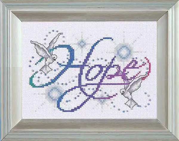 Hope Cross Stitch Kit by Design Works Don’t Miss Out