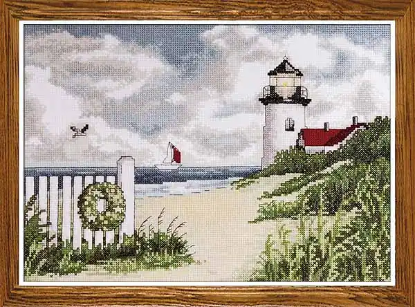 Don’t Miss Out Peaceful Shores Cross Stitch Kit by Design Works