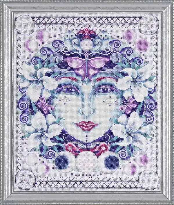 Save Now Moon Cross Stitch Kit by Design Works