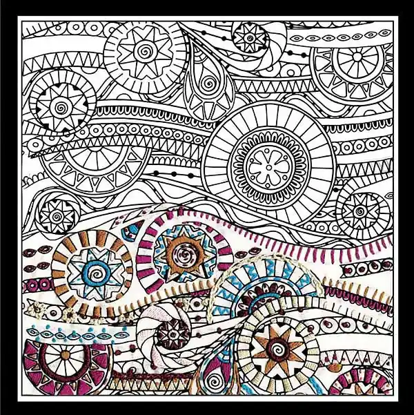 Waves Zenbroidery by Design Works Time-Limited