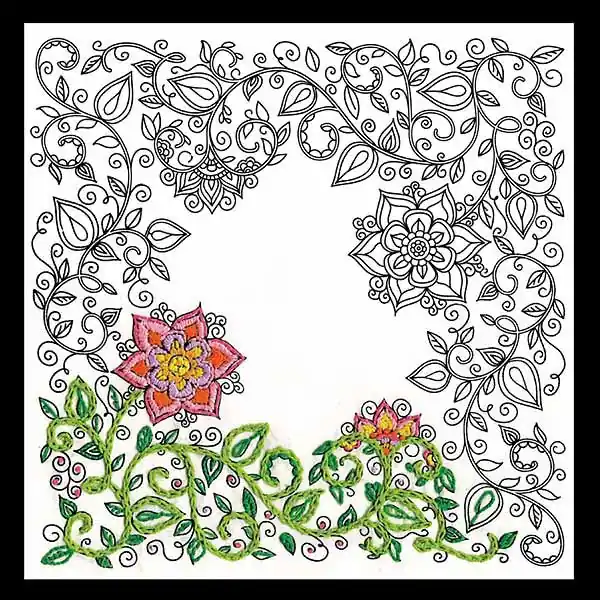 Garden Zenbroidery by Design Works Wholesale