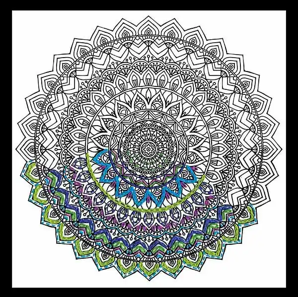 Mandala Zenbroidery by Design Works In Demand