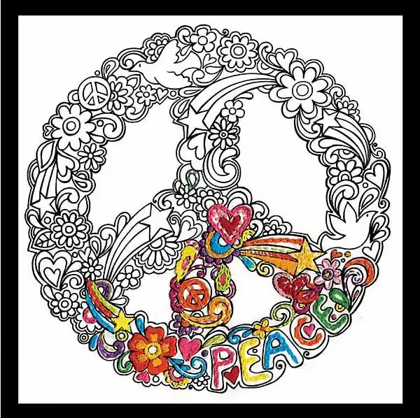 Get Yours Peace Zenbroidery by Design Works