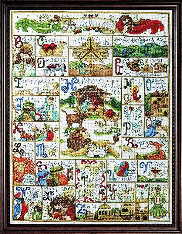 One Day Deal Oh Holy Night Cross Stitch Kit by Design Works