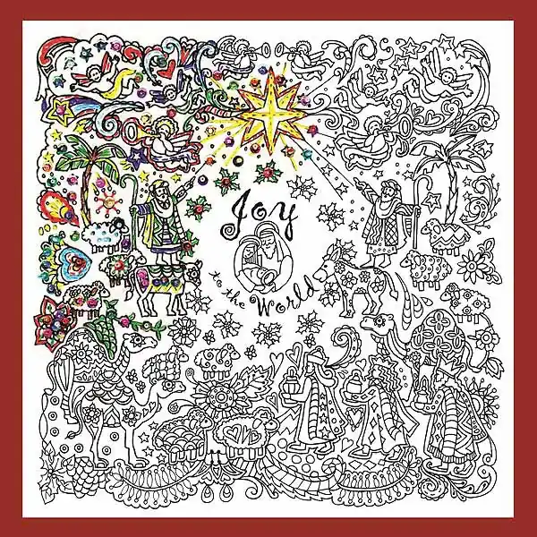 Limited Edition Joy to the World Zenbroidery by Design Works