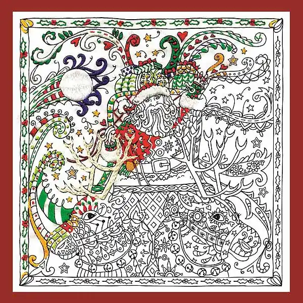 Santas Sleigh Zenbroidery by Design Works Budget