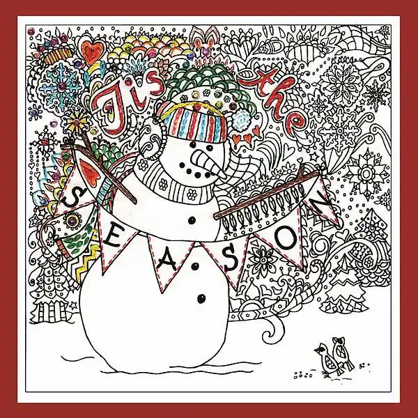 Tis the Season Zenbroidery by Design Works Express Delivery