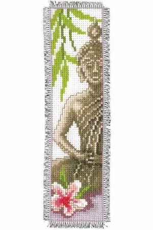 Buddah Bookmark Cross Stitch Kit By Vervaco Limited Offer