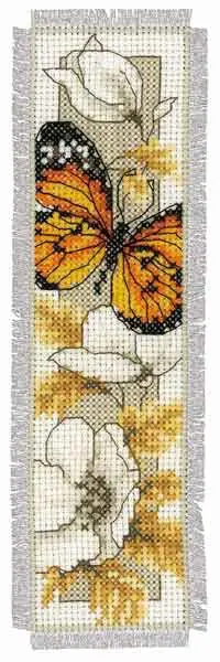 Butterfly Bookmark Cross Stitch Kit By Vervaco Order Now